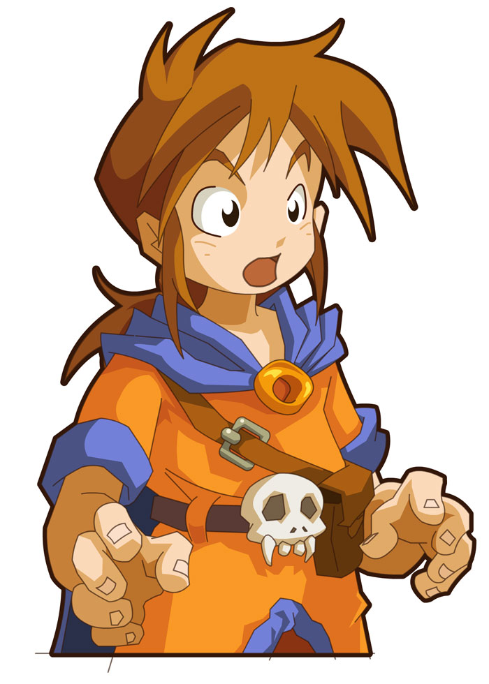 Feca Male Art from Dofus
