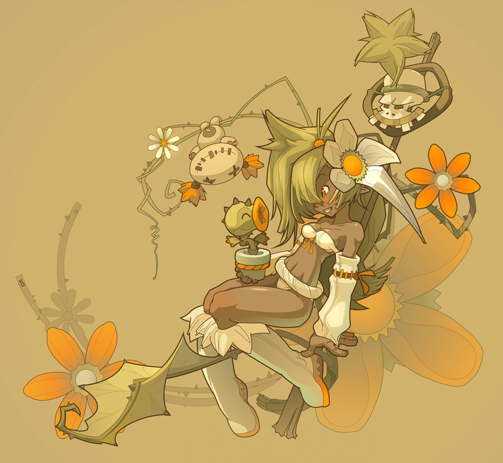 Sadida Illustration from Dofus