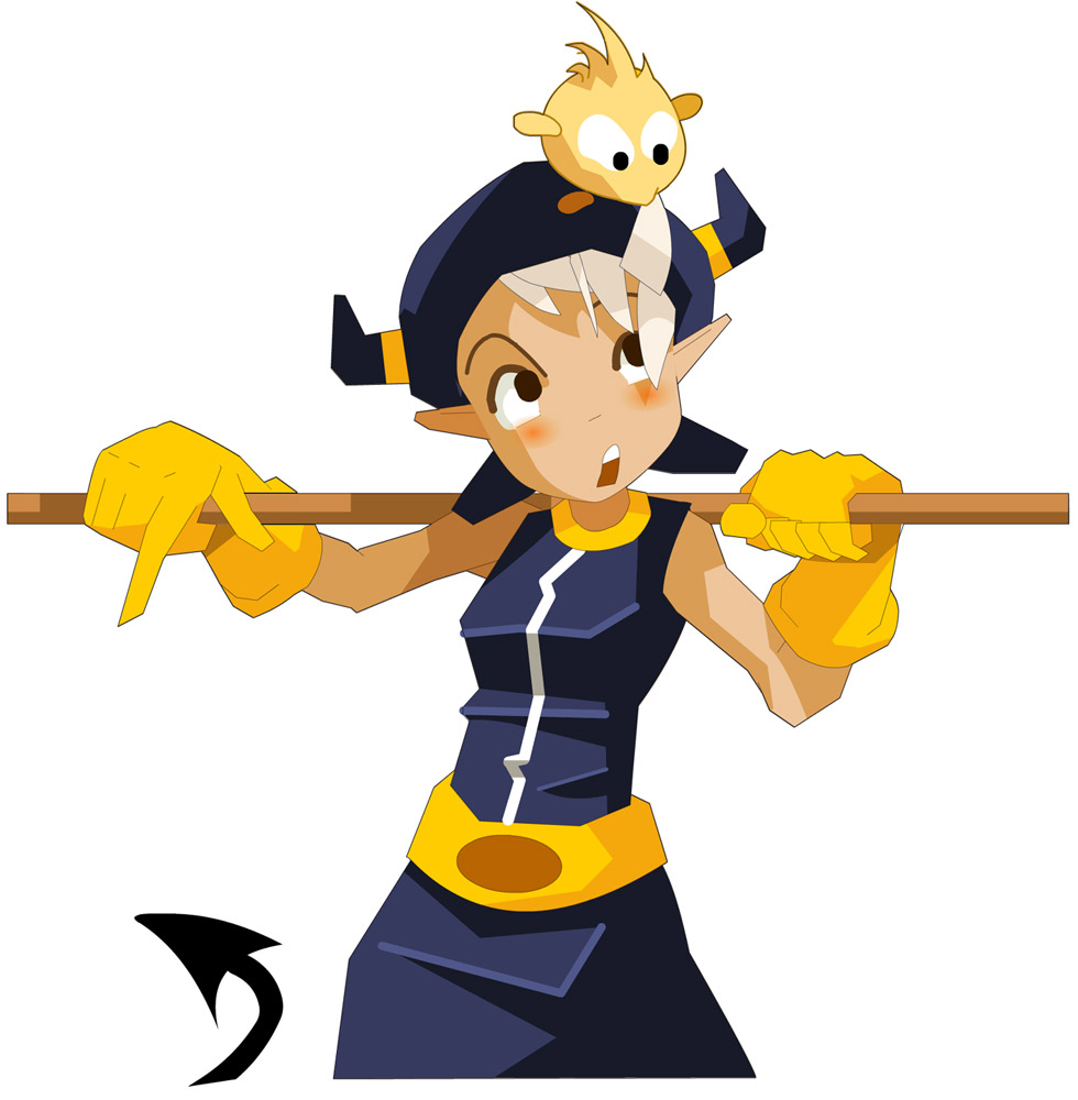 Osamodas Female Art from Dofus