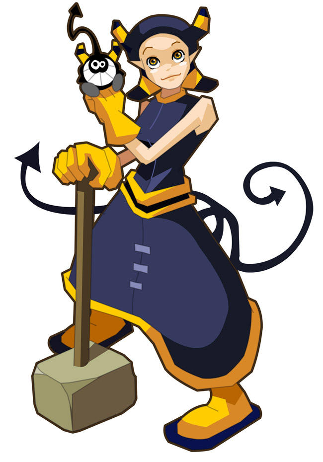 Osamodas Female Art from Dofus