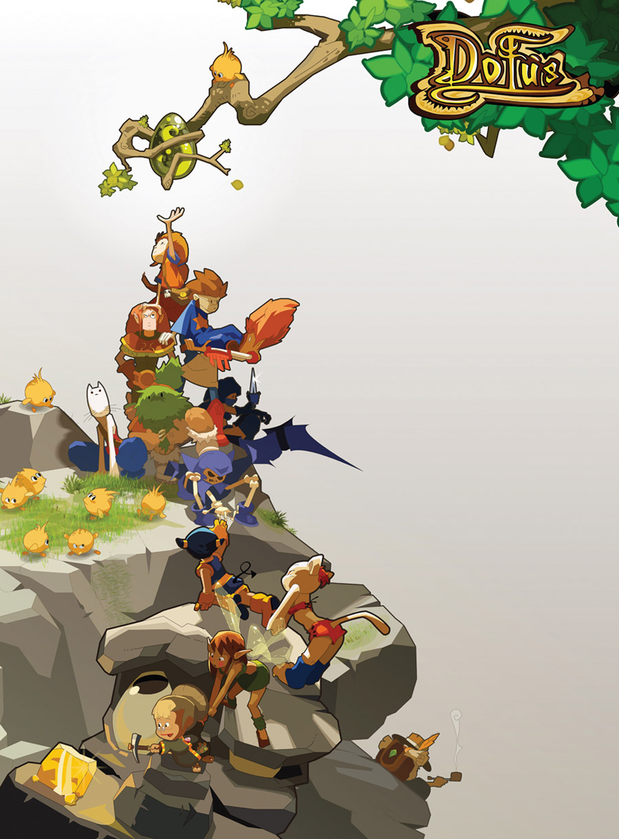 Poster Art from Dofus