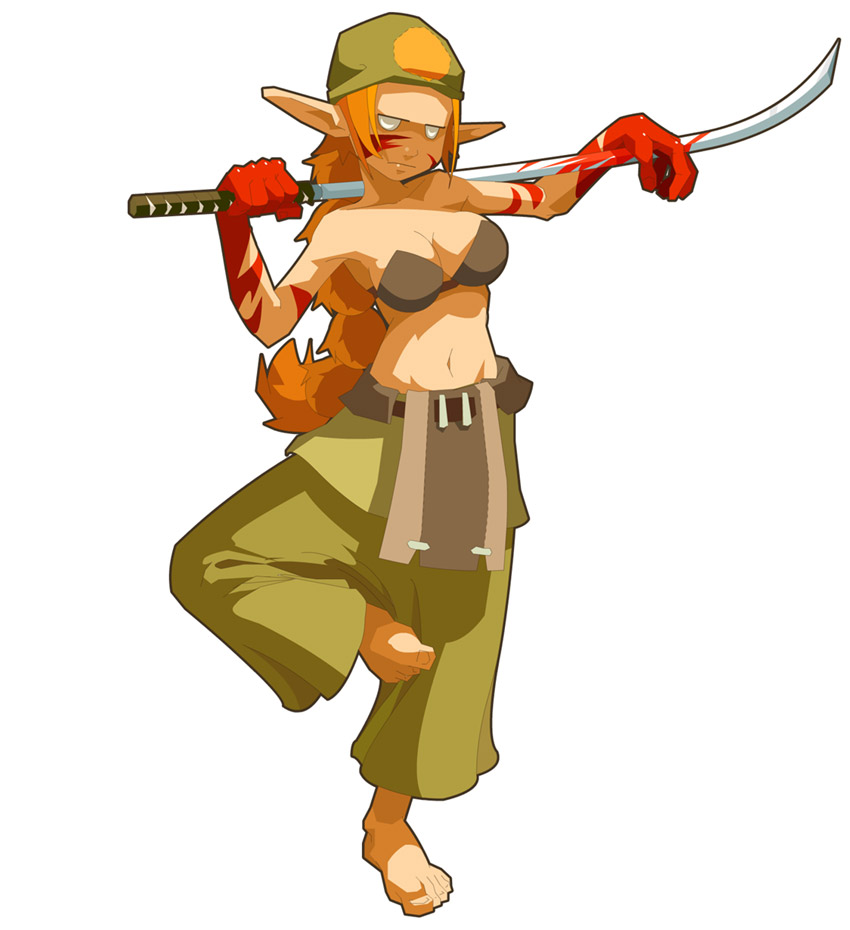 Sacrier Female Art from Dofus