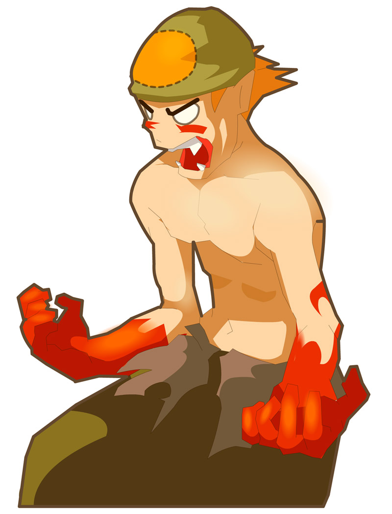 Sacrier Male Art from Dofus