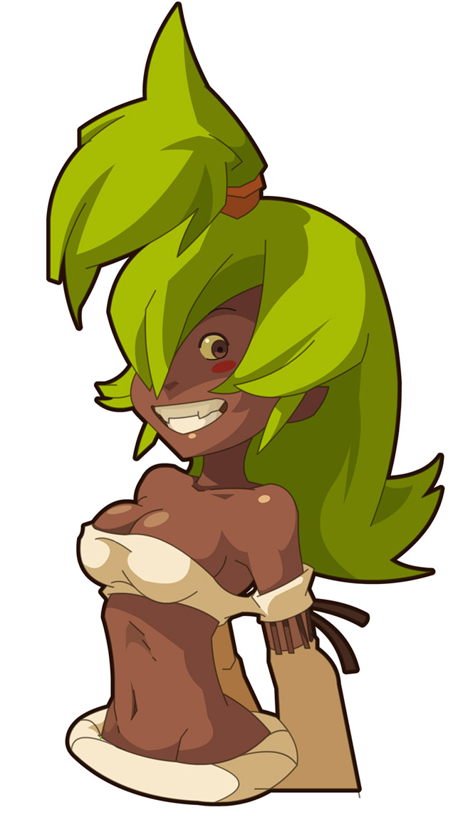 Sadida Female Art from Dofus