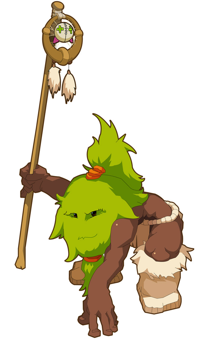 Sadida Male Art from Dofus