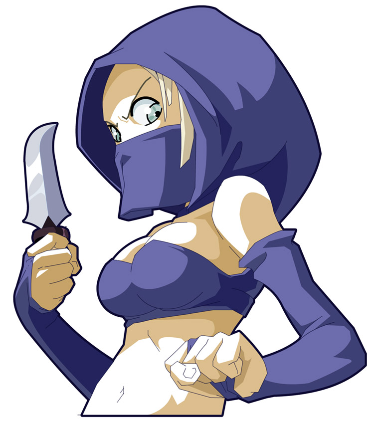 Sram Female Art from Dofus