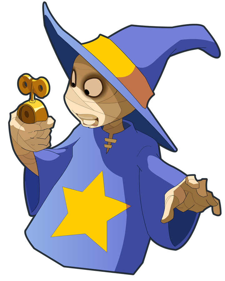 Xelor Male Art from Dofus