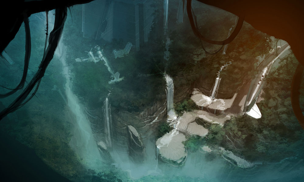 Spare Parts - Plane Wreck Art from Dark Void