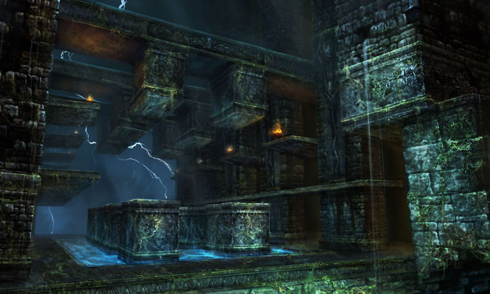 Temple Keyhole Art from Dark Void