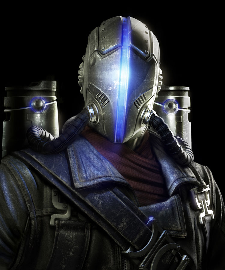 Will Portrait Art from Dark Void