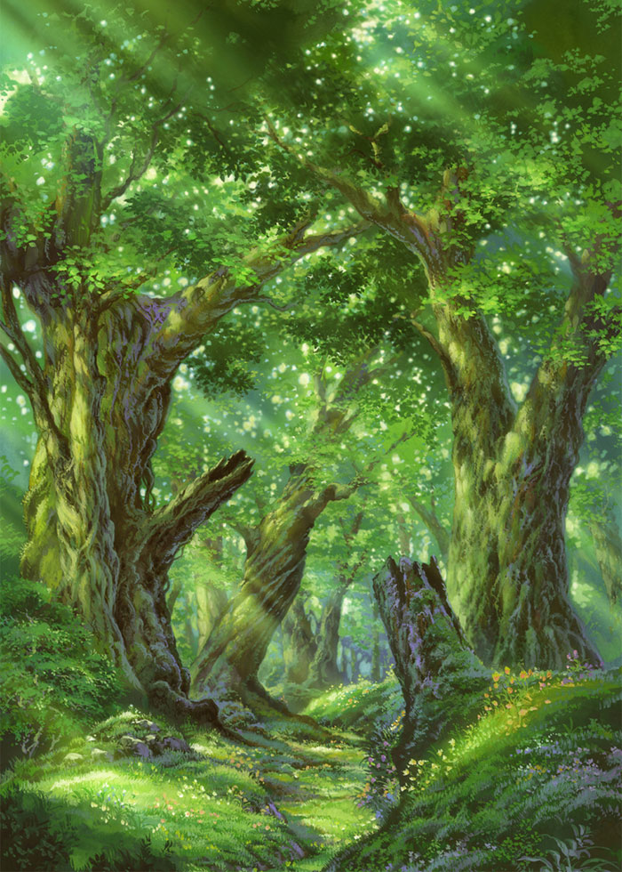 Forest Art from Etrian Odyssey