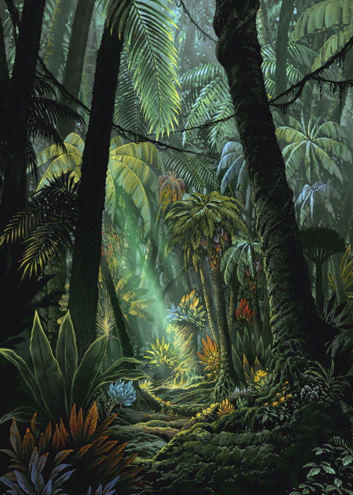 Jungle Art from Etrian Odyssey