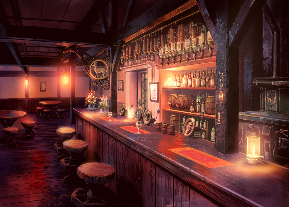 Tavern Art from Etrian Odyssey