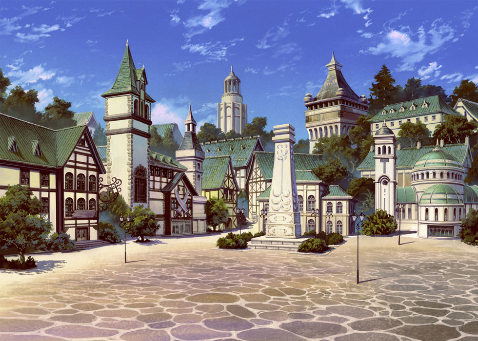 Town Art from Etrian Odyssey