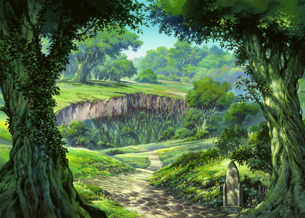 Environment Art from Etrian Odyssey