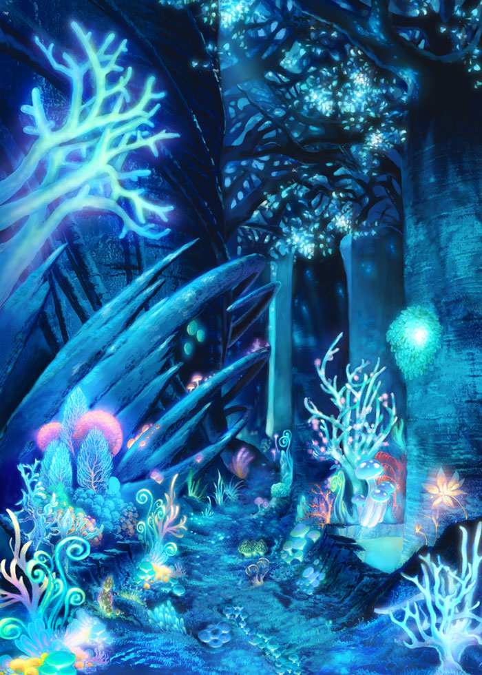 Environment Artwork from Etrian Odyssey