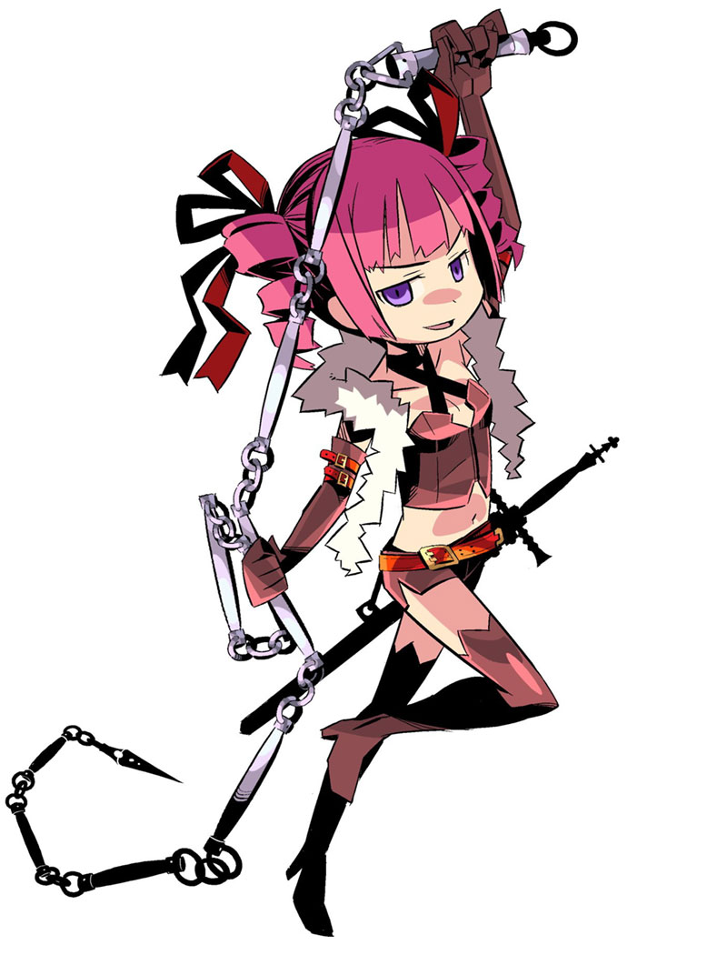 Dark Hunter Female Art from Etrian Odyssey II: Heroes of Lagaard