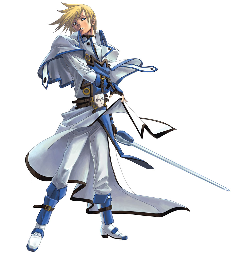 Ky Kiske Art from Guilty Gear Isuka
