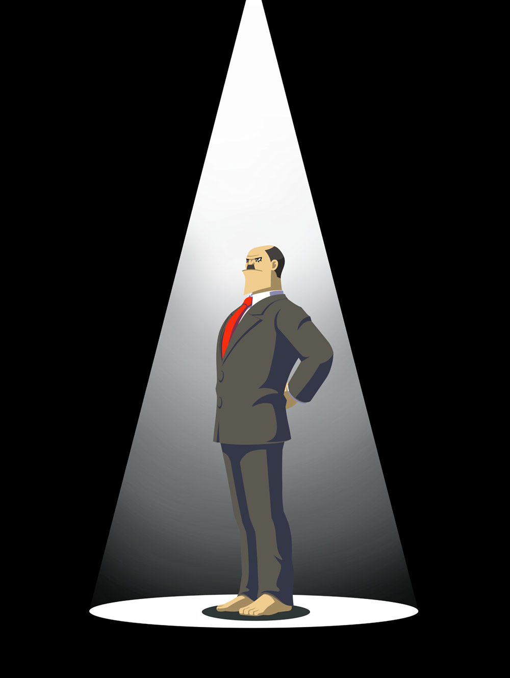 Chief - Spotlight Art from Ghost Trick: Phantom Detective