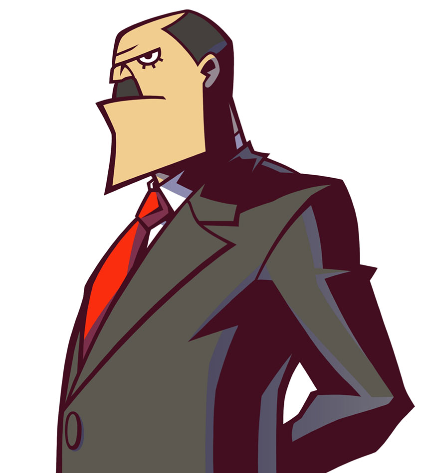 Chief Art from Ghost Trick: Phantom Detective