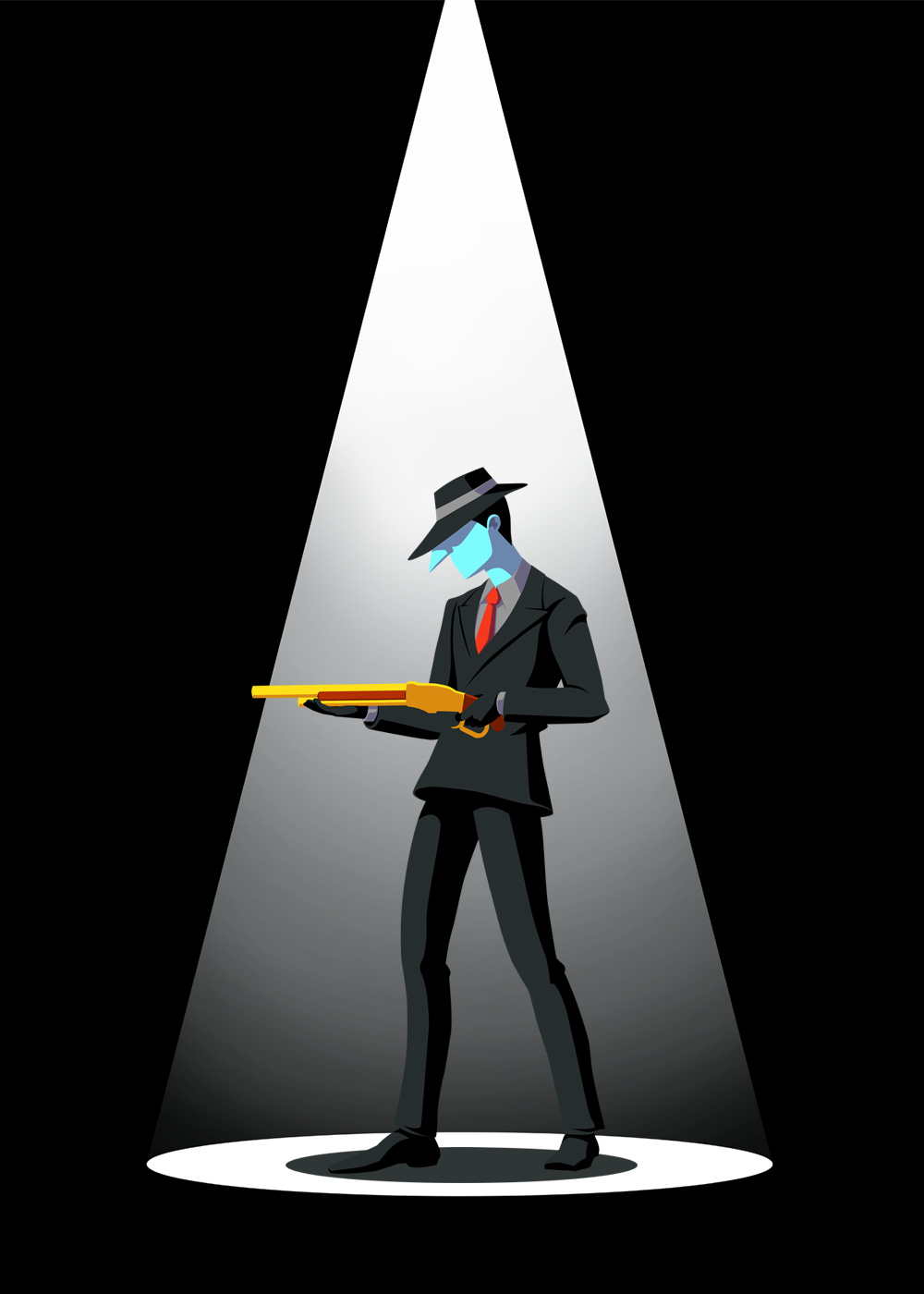 Jeego - Spotlight Art from Ghost Trick: Phantom Detective