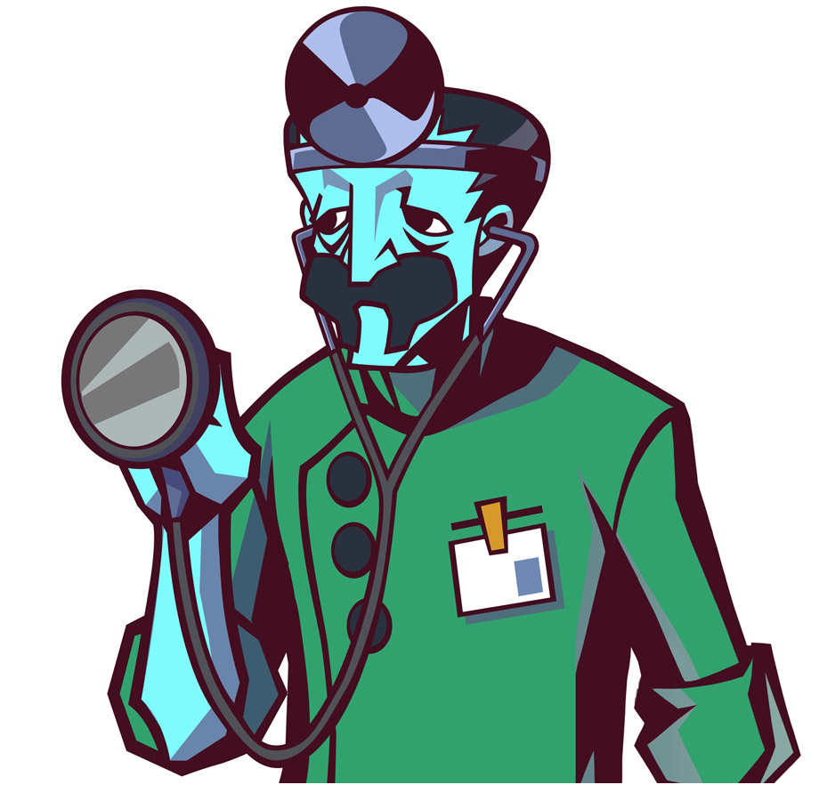 Medical Examiner Art from Ghost Trick: Phantom Detective