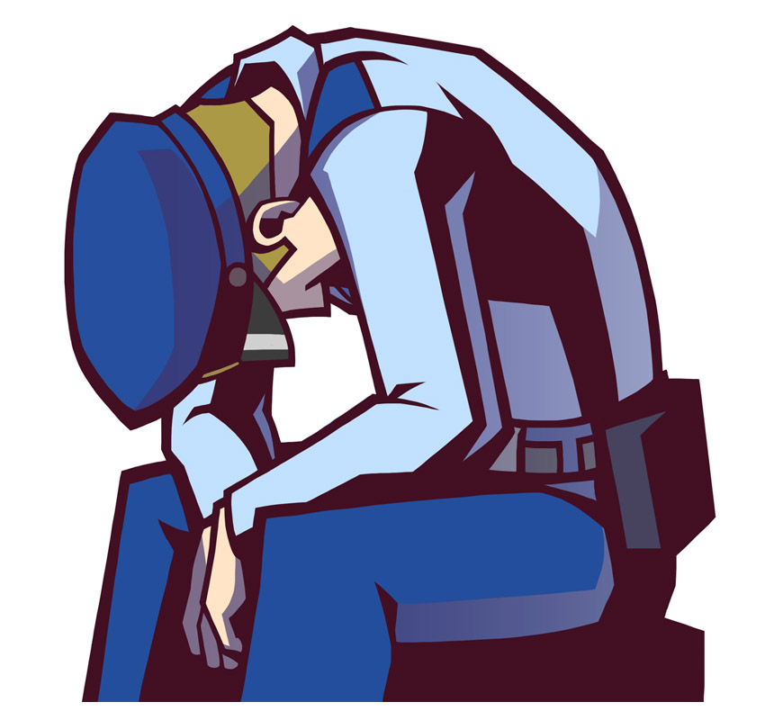 Police Officer Art from Ghost Trick: Phantom Detective