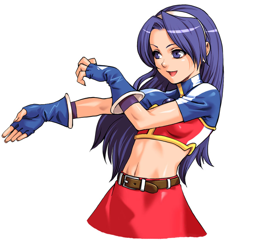 Athena Asamiya Art from King of Fighters NeoWave