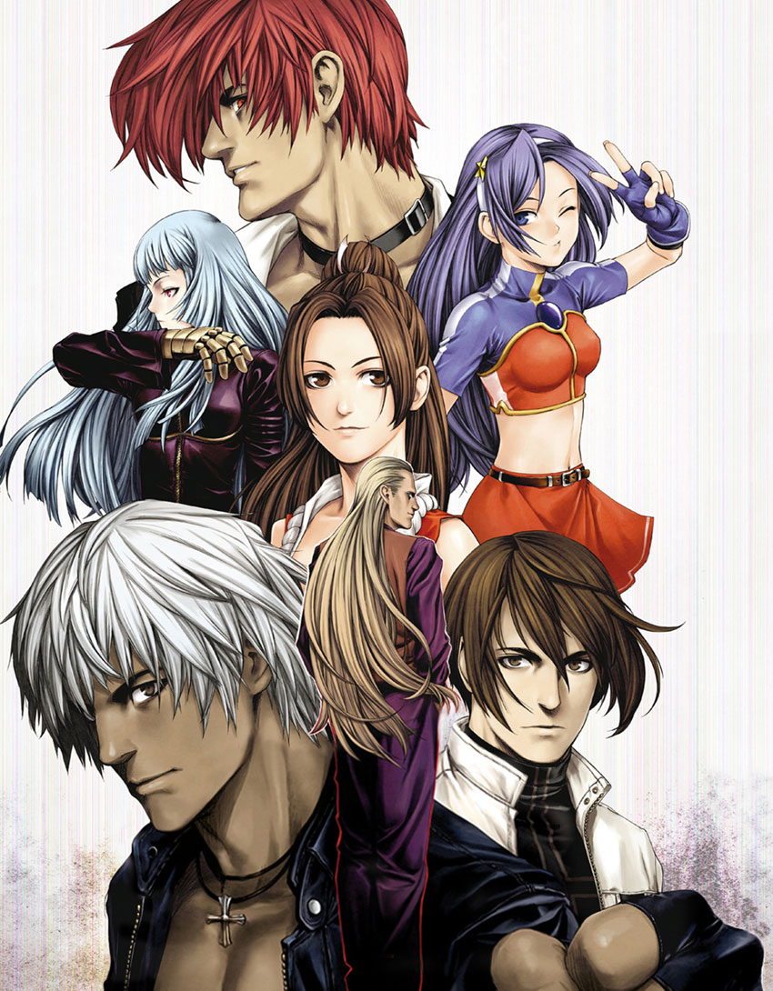 PS2 Box Art Illustration from King of Fighters NeoWave