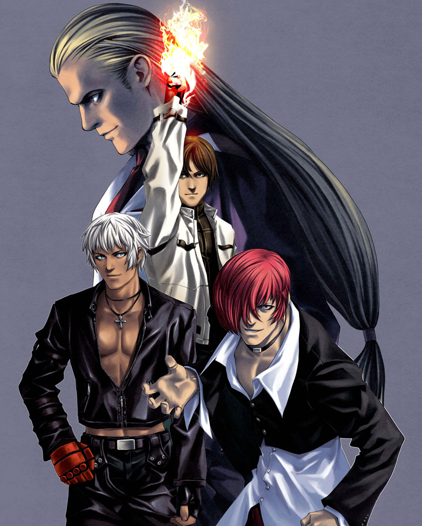Xbox Box Art Illustration from King of Fighters NeoWave