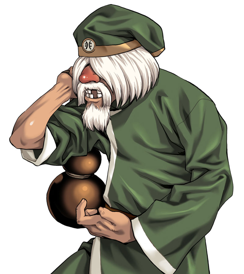 Chin Gentsai Art from King of Fighters NeoWave