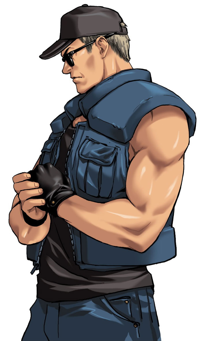 Clark Still Art from King of Fighters NeoWave