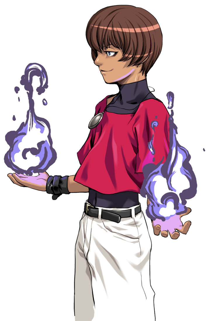 Orochi Chris Art from King of Fighters NeoWave