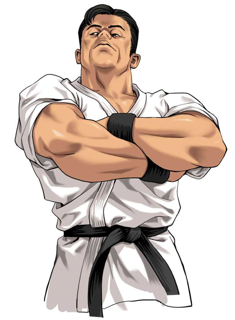Takuma Sakazaki Art from King of Fighters NeoWave