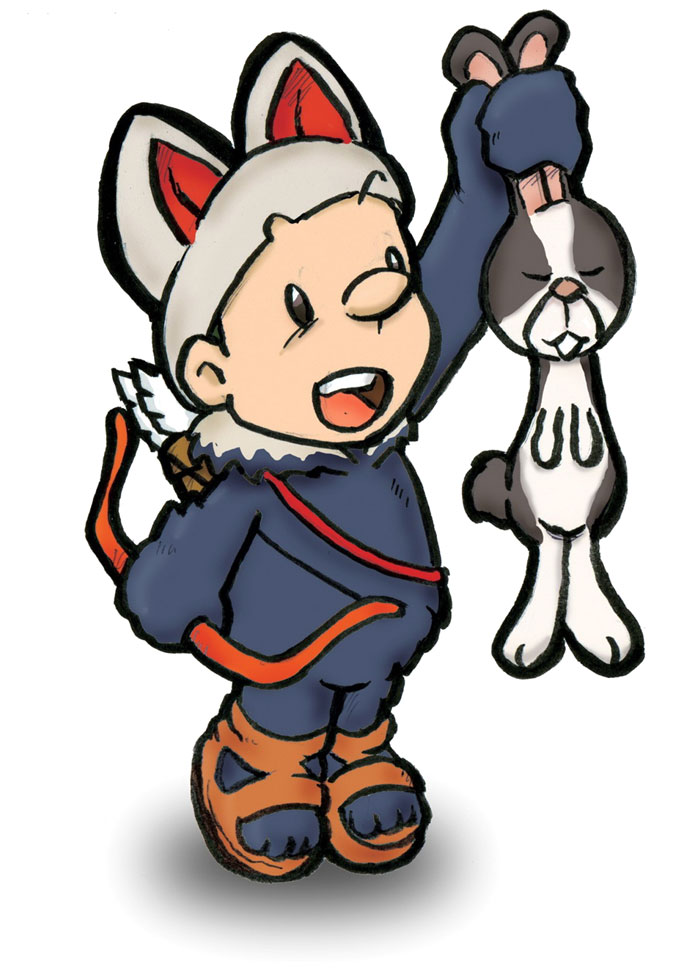 Animal Hunter Art from Little King's Story