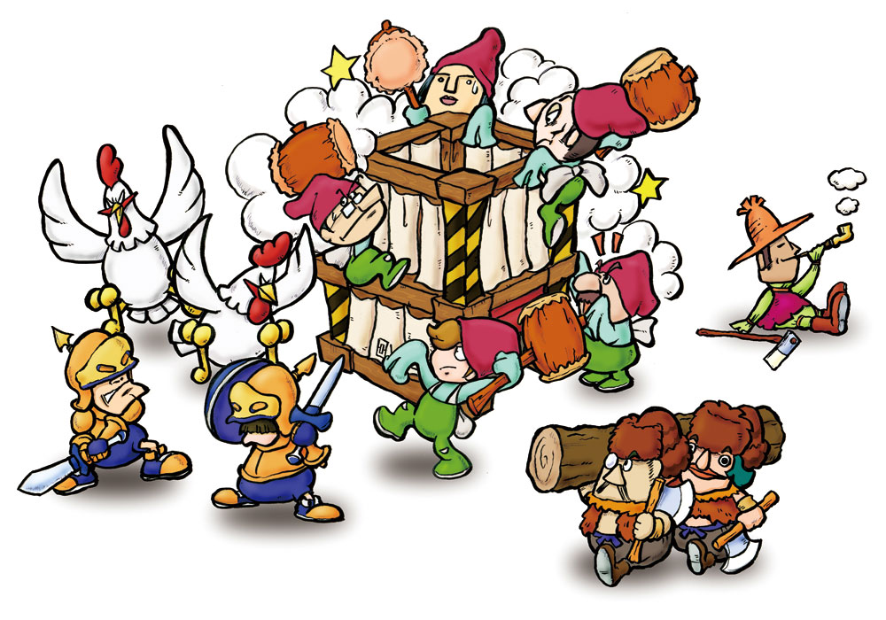 Build / Fix Art from Little King's Story
