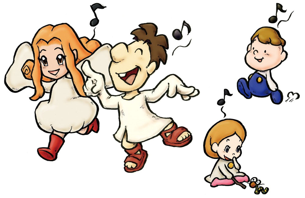 Carefree Adult & Child Art from Little King's Story