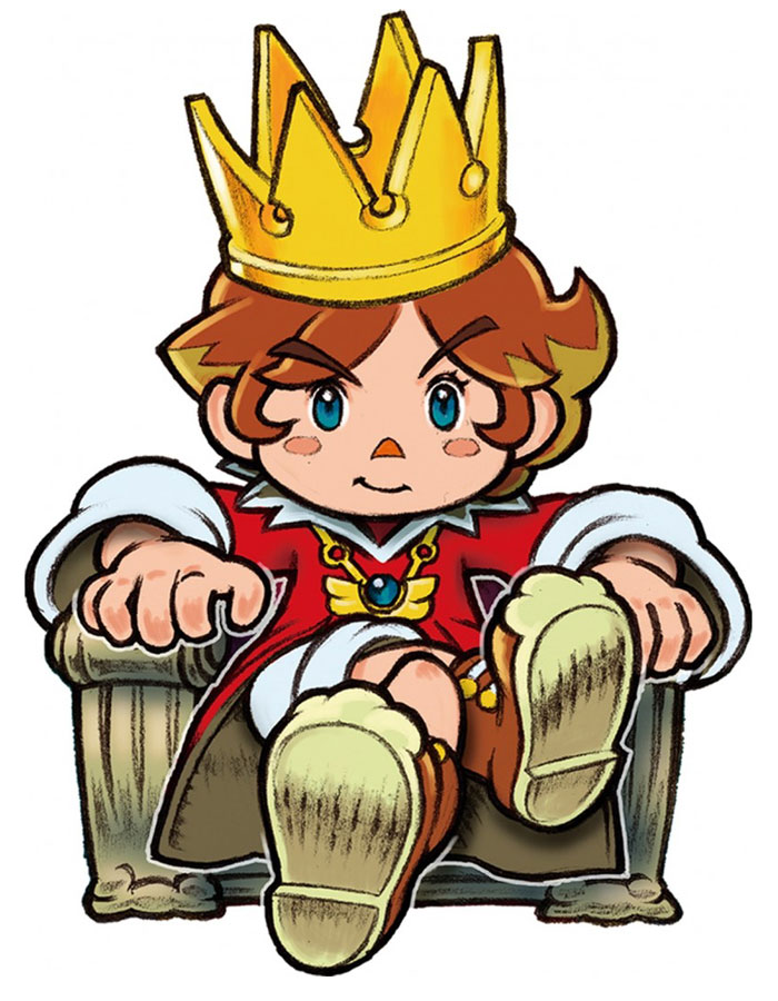 King Corobo Art from Little King's Story