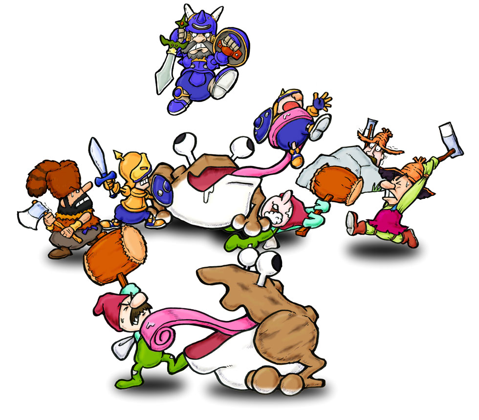 Yiivonne Battle Art from Little King's Story