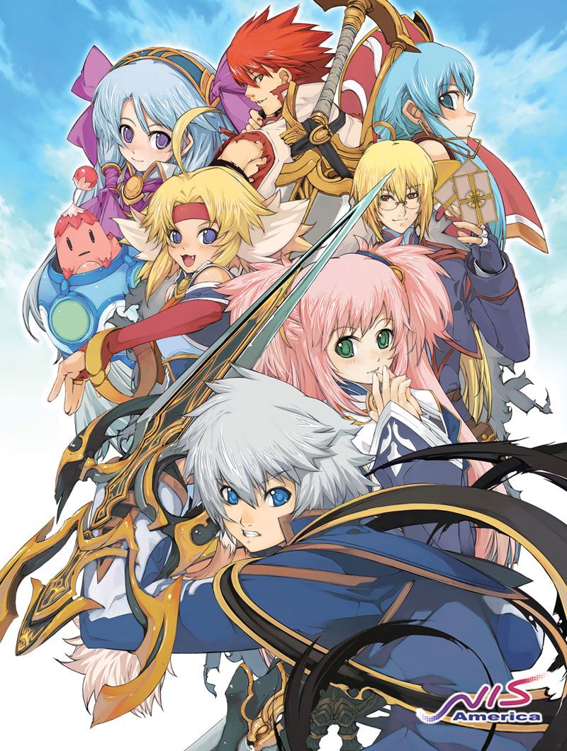 Characters Illustration from Mana Khemia: Alchemists of Al-Revis