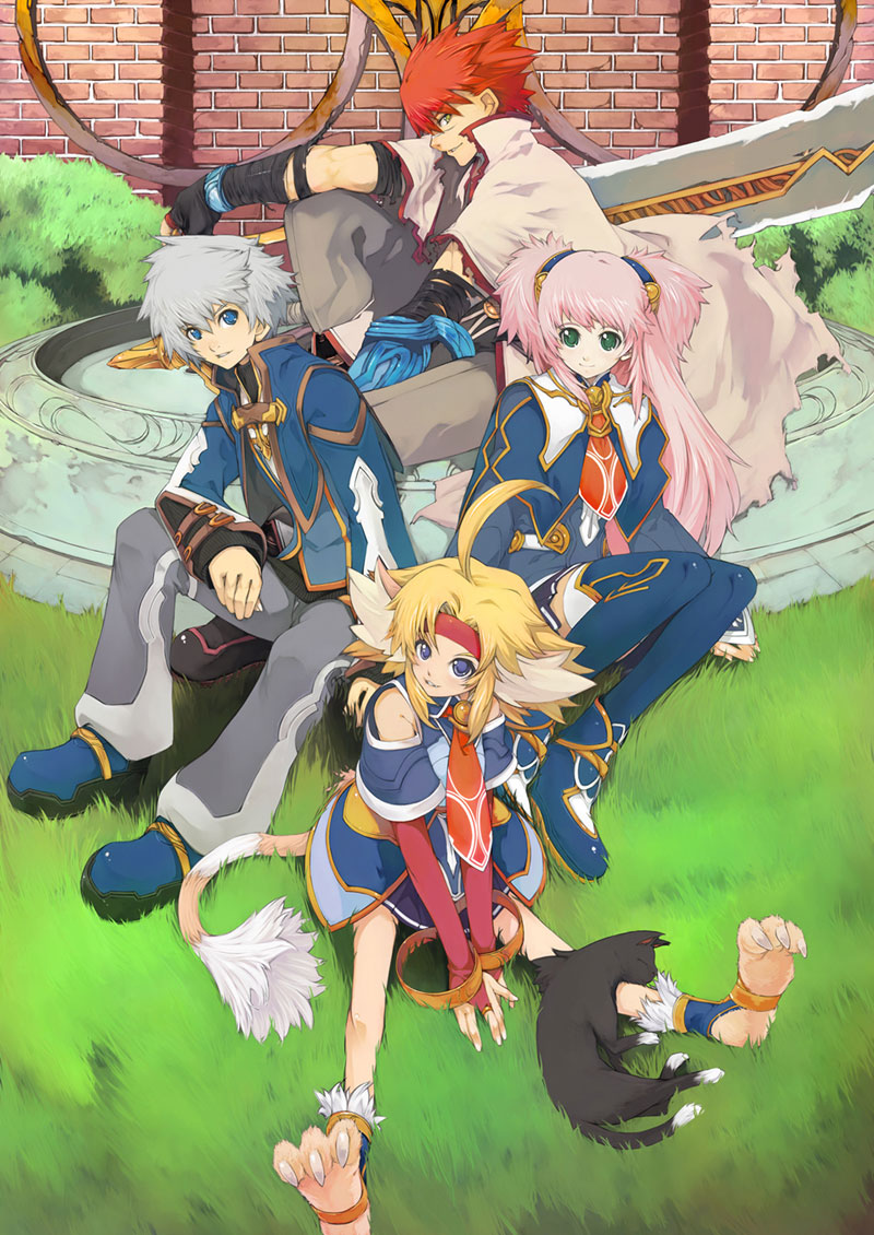 Characters Illustration from Mana Khemia: Alchemists of Al-Revis