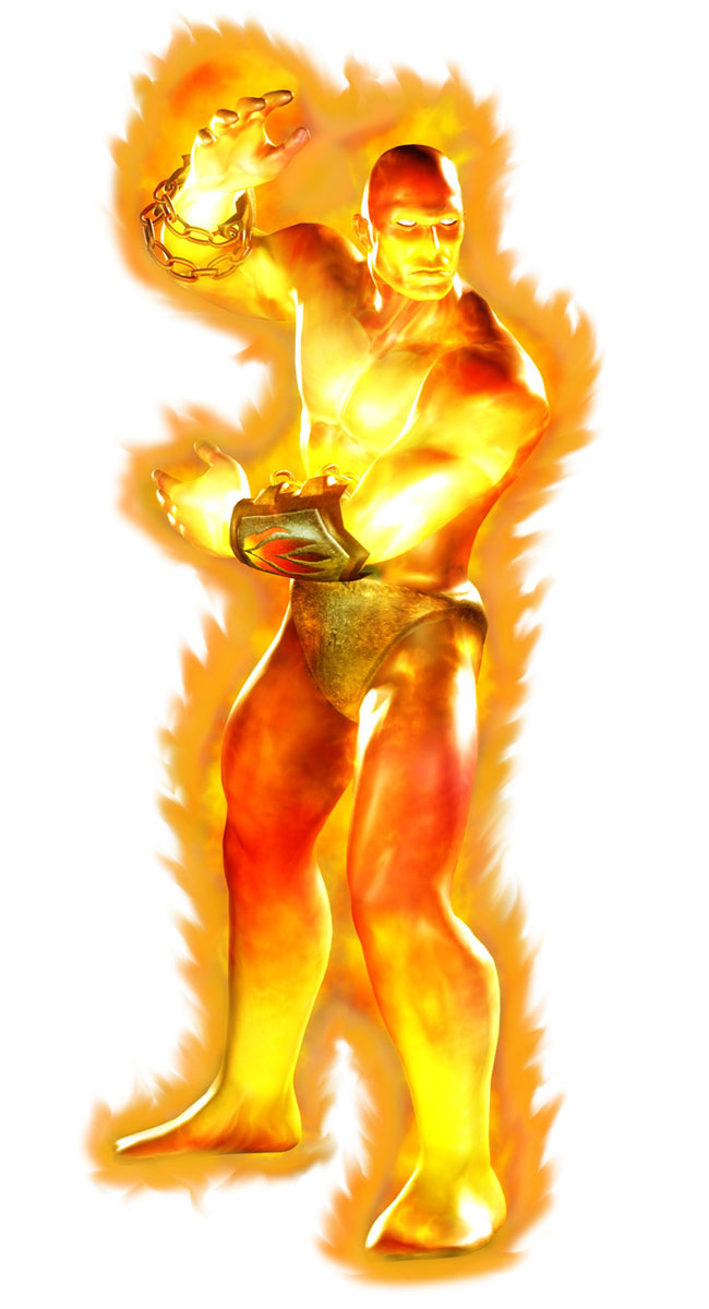 Blaze Art from Mortal Kombat: Deadly Alliance