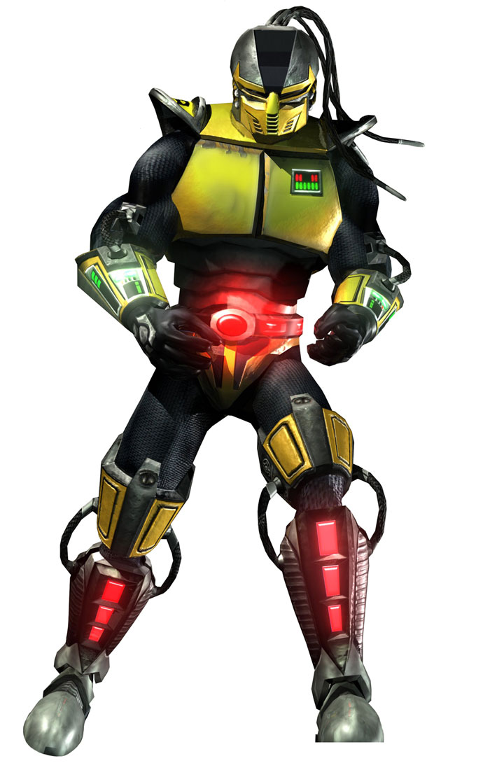 Cyrax Art from Mortal Kombat: Deadly Alliance