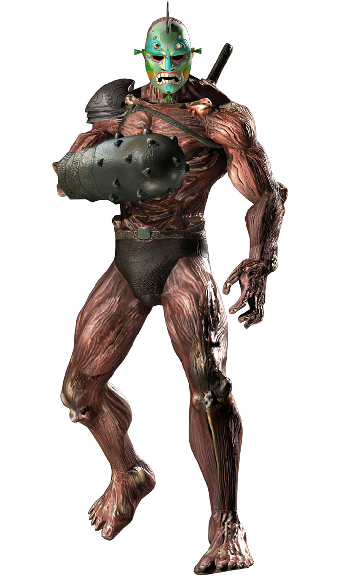 Onis Drahmin Art from Mortal Kombat: Deadly Alliance