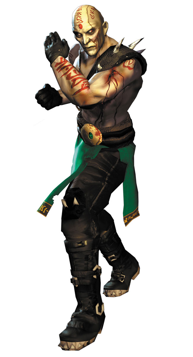 Quan Chi Art from Mortal Kombat: Deadly Alliance