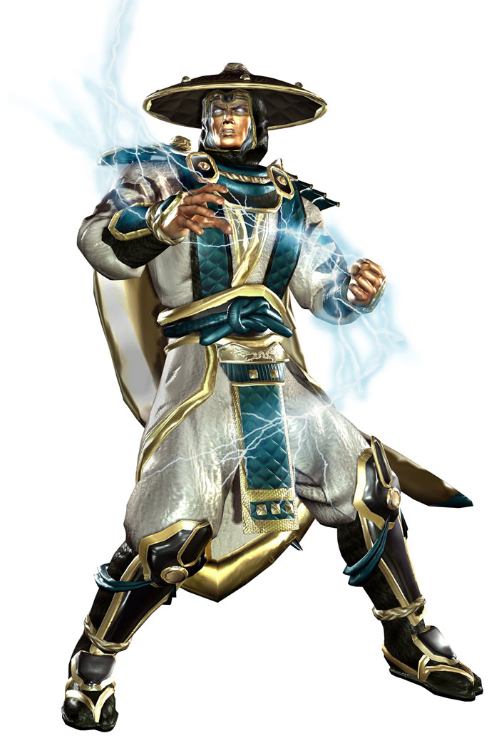 Raiden Art from Mortal Kombat: Deadly Alliance