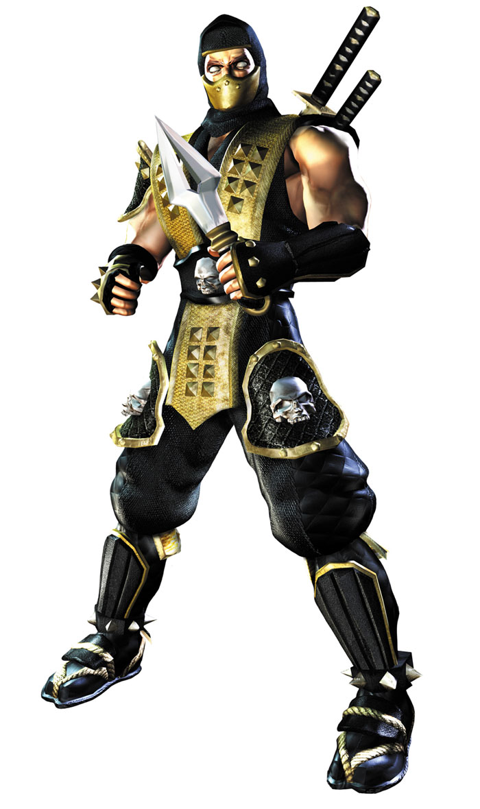 Scorpion Art from Mortal Kombat: Deadly Alliance