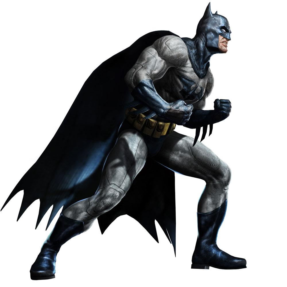 Batman Art from Mortal Kombat vs. DC Universe