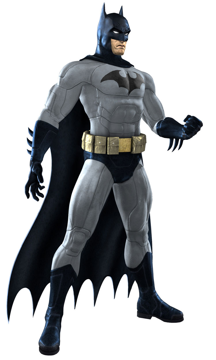 Batman Art from Mortal Kombat vs. DC Universe