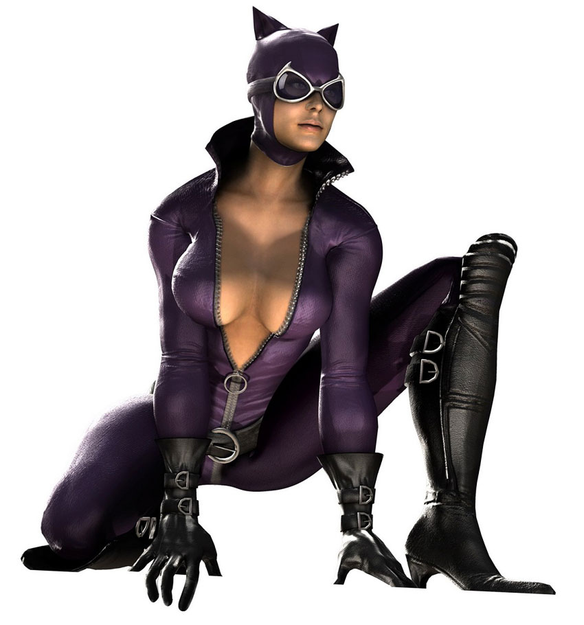 Catwoman Art from Mortal Kombat vs. DC Universe